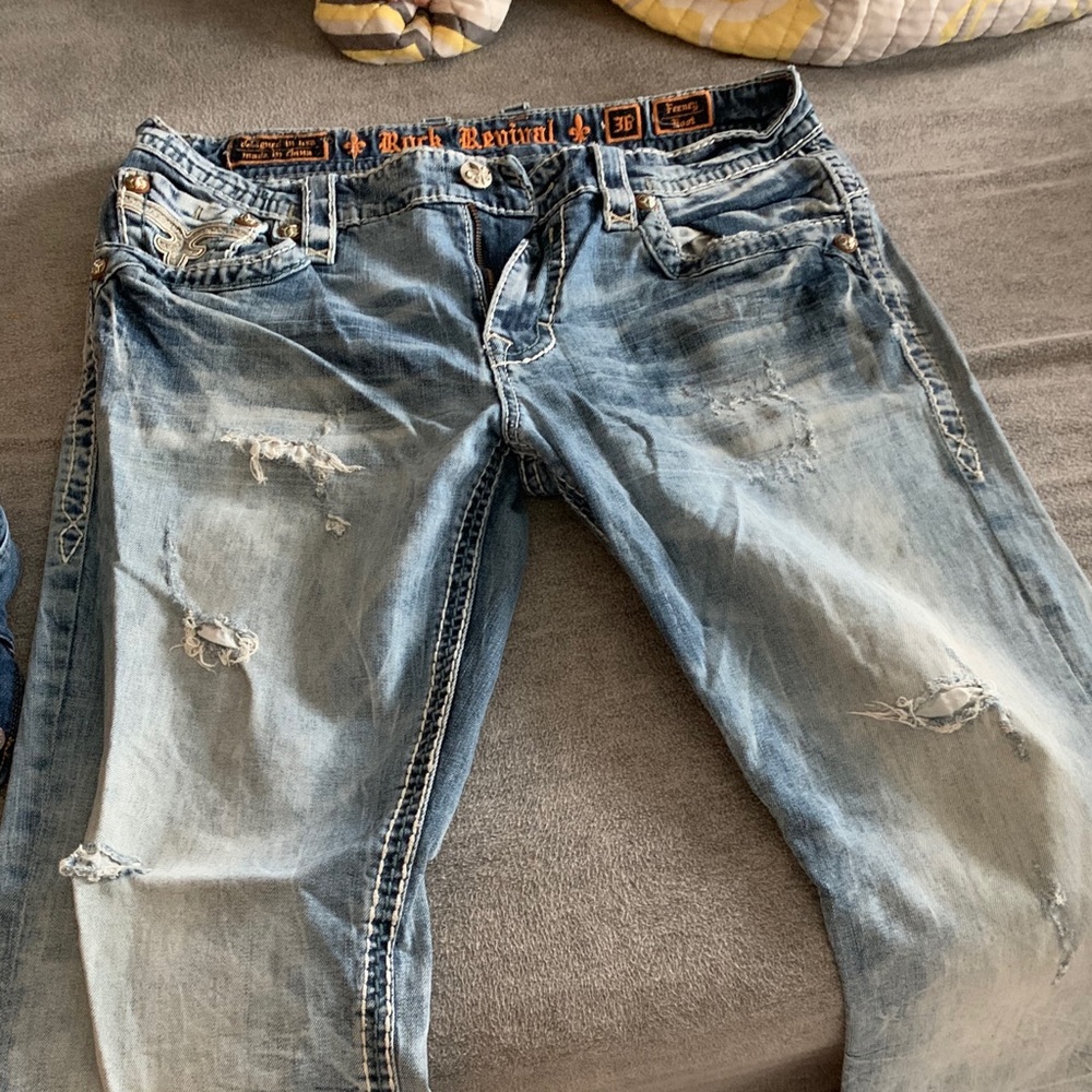 Rock revival jeans